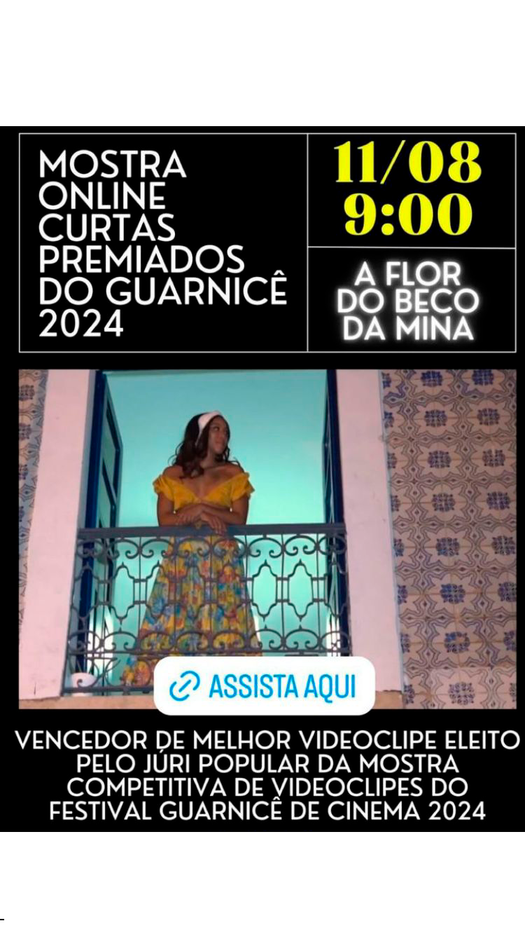 Mostra online curtas premiados do Guarnicê 2024 – A flor do beco da mina